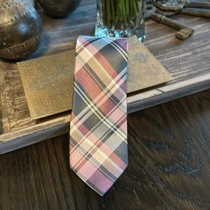 CALVIN KLEIN multi-color Skinny Tie.